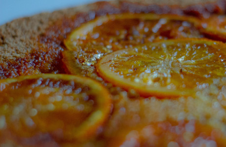עוגת פולנטה תפוזים ללא גלוטן
