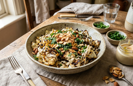 סלט כרוב שרוף עם טוויסט